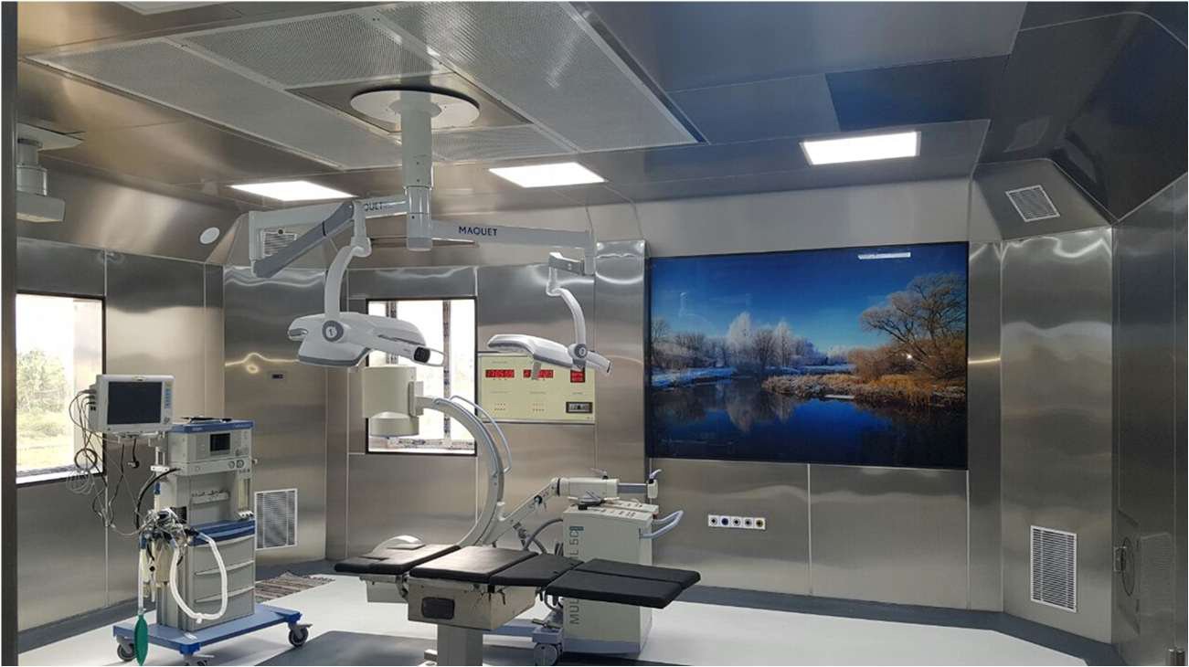 SS Hospital Kalher Stainless Steel 304 Modular Operating Room